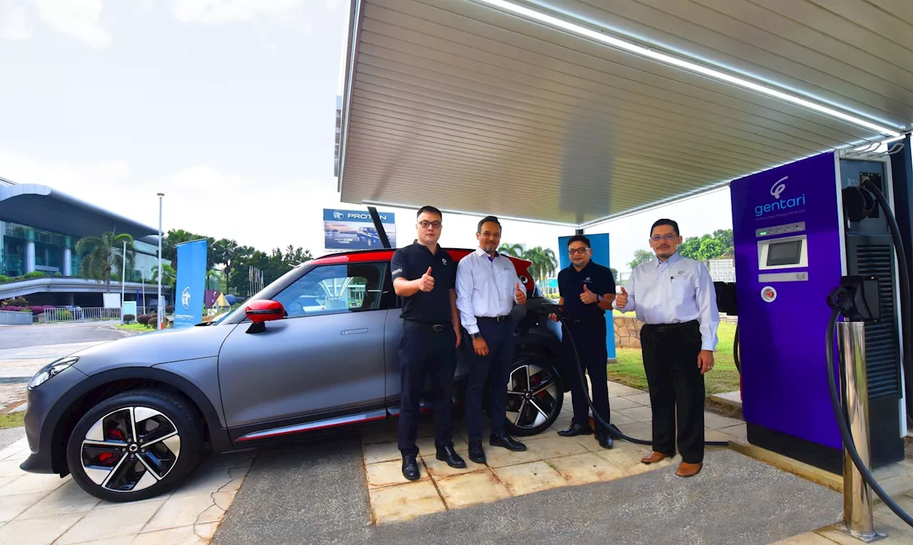 Gentari deploys 100kW DC charger at Proton COE, open to all EV users