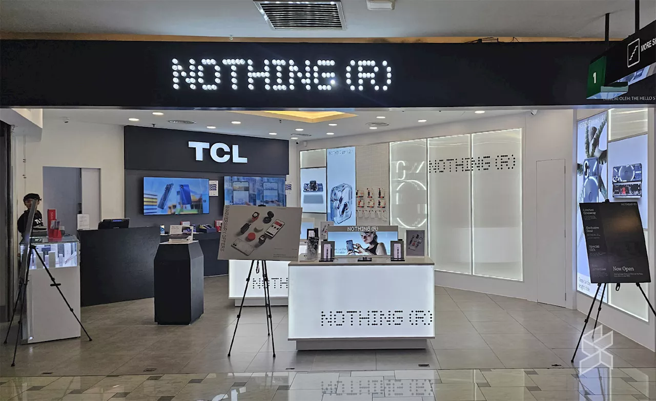 Nothing is opening official image store in Plaza Lowyat this weekend