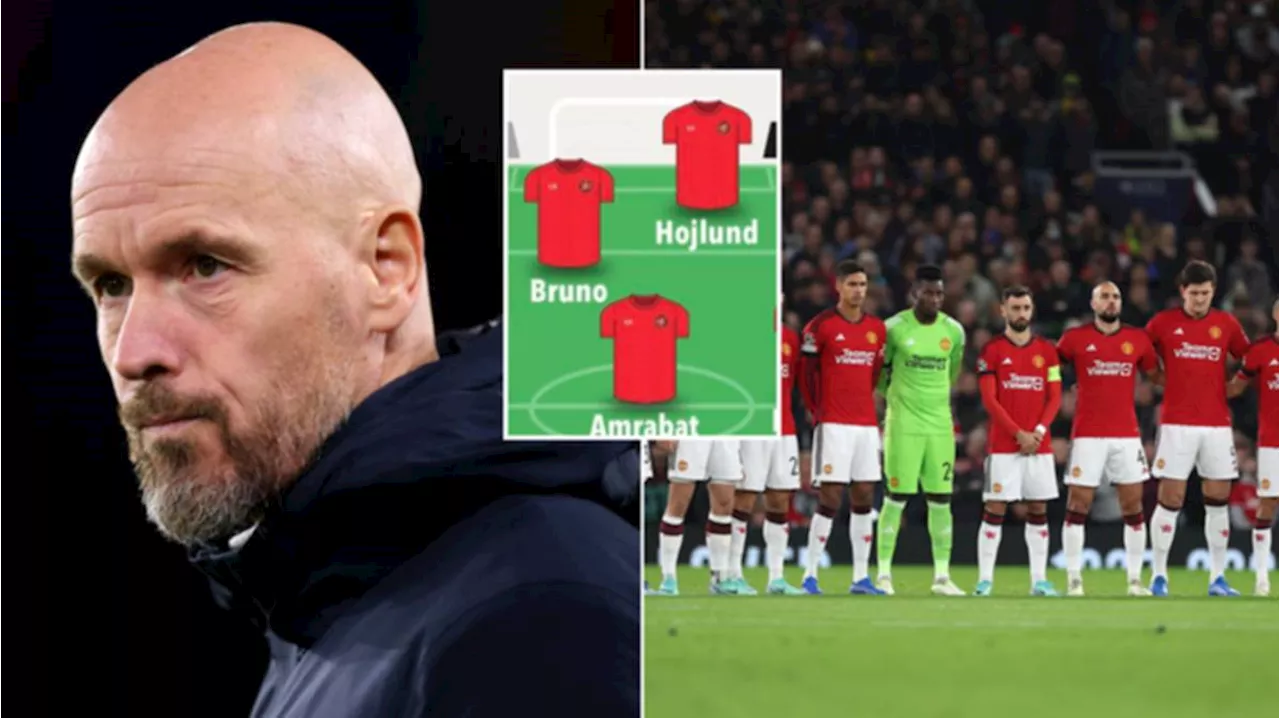 Man Utd fan creates XI that will stop Erik ten Hag being 'humiliated' by Man City