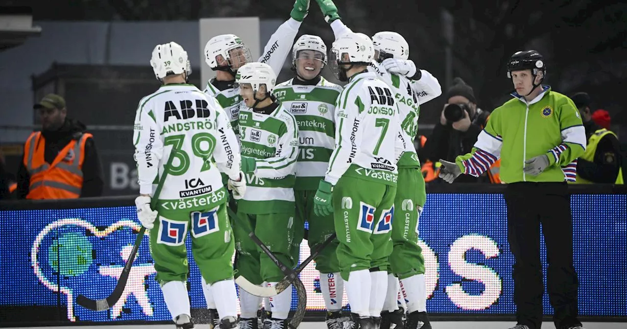 Stjärnan till sjukhus när Västerås vann premiären