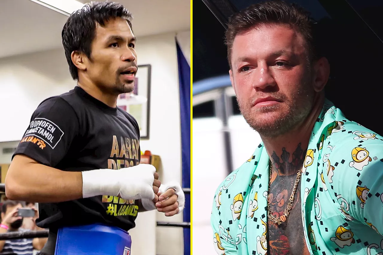 Conor McGregor sends threatening message to Manny Pacquiao ahead of awkward reunion at Tyson Fury vs...