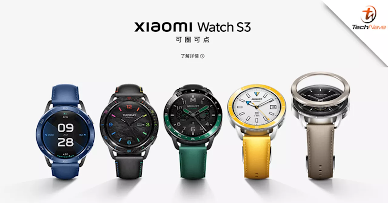 Xiaomi Watch S3 released - First HyperOS smartwatch, starting price at ~RM522