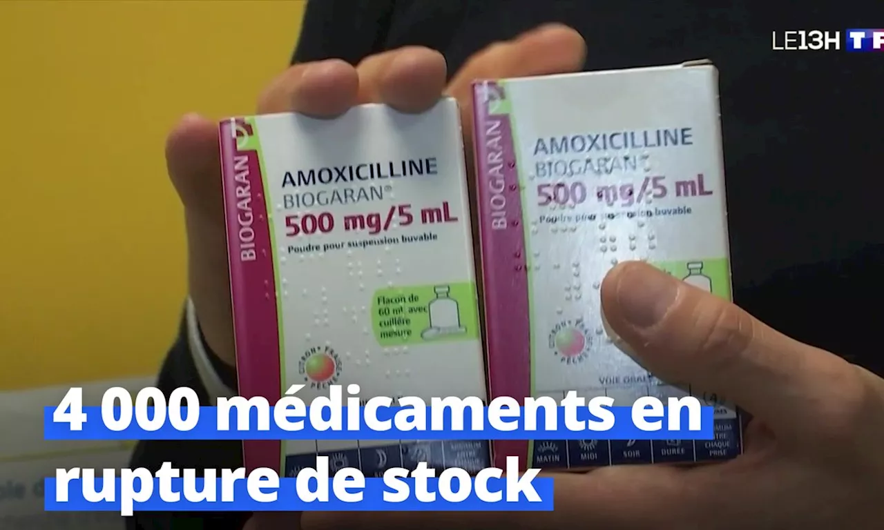 4000 médicaments encore trop difficiles à trouver - Journal de 13 heures