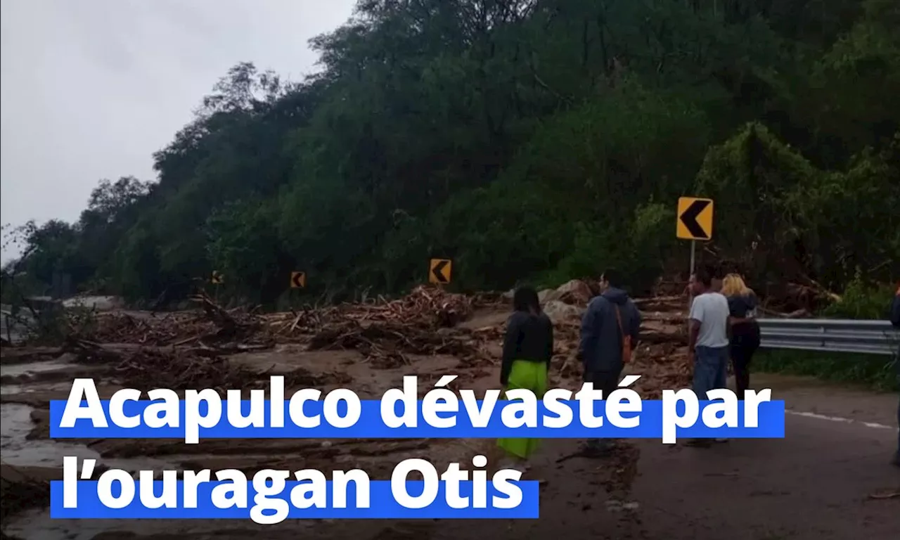 Des vents à 310 km/h : l'ouragan Otis dévaste Acapulco