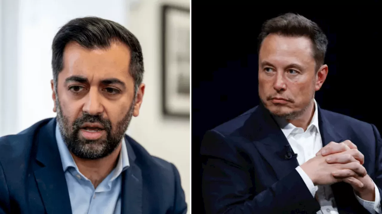 Humza Yousaf shrugs off bizarre Elon Musk accusation he is a ‘blatant racist’