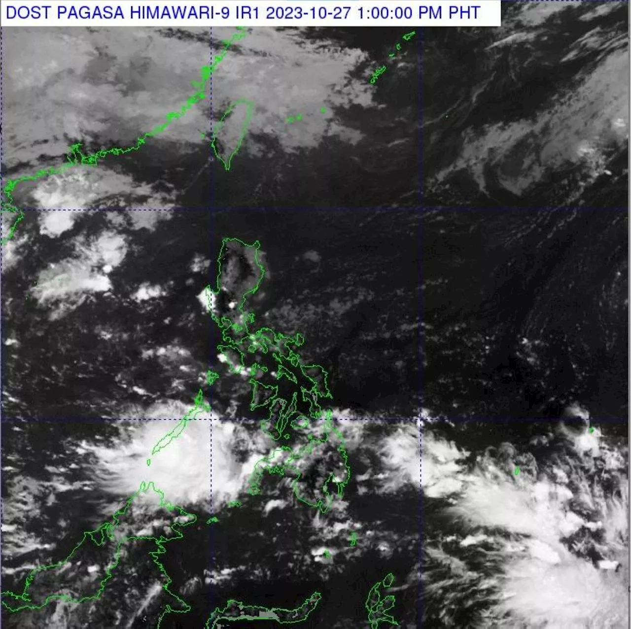 Cloudy skies, isolated rain showers in PH on BSKE, 'Undas'