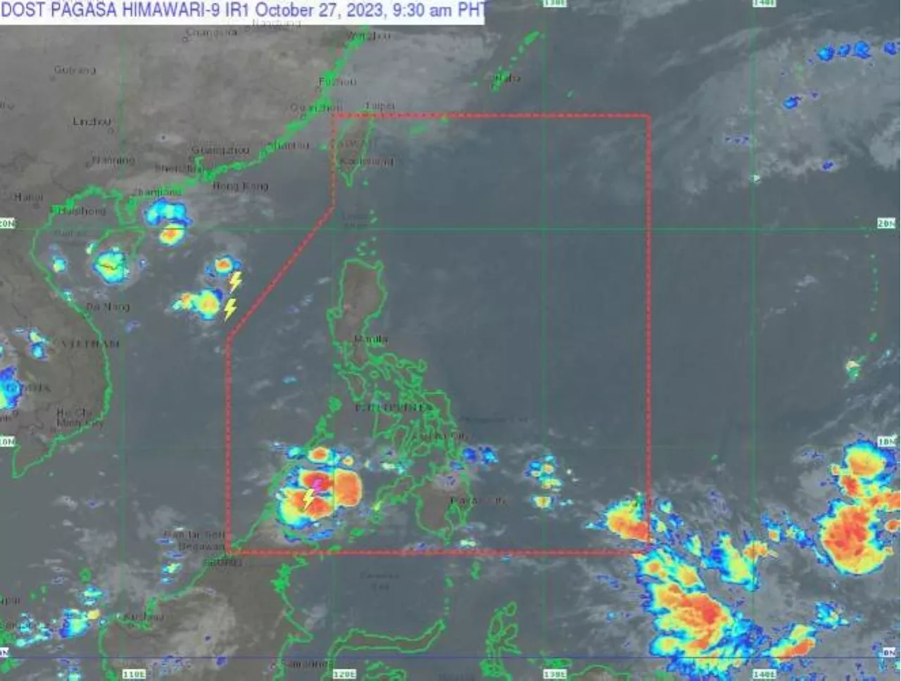 Rain showers, thunderstorms forecast over PH — Pagasa