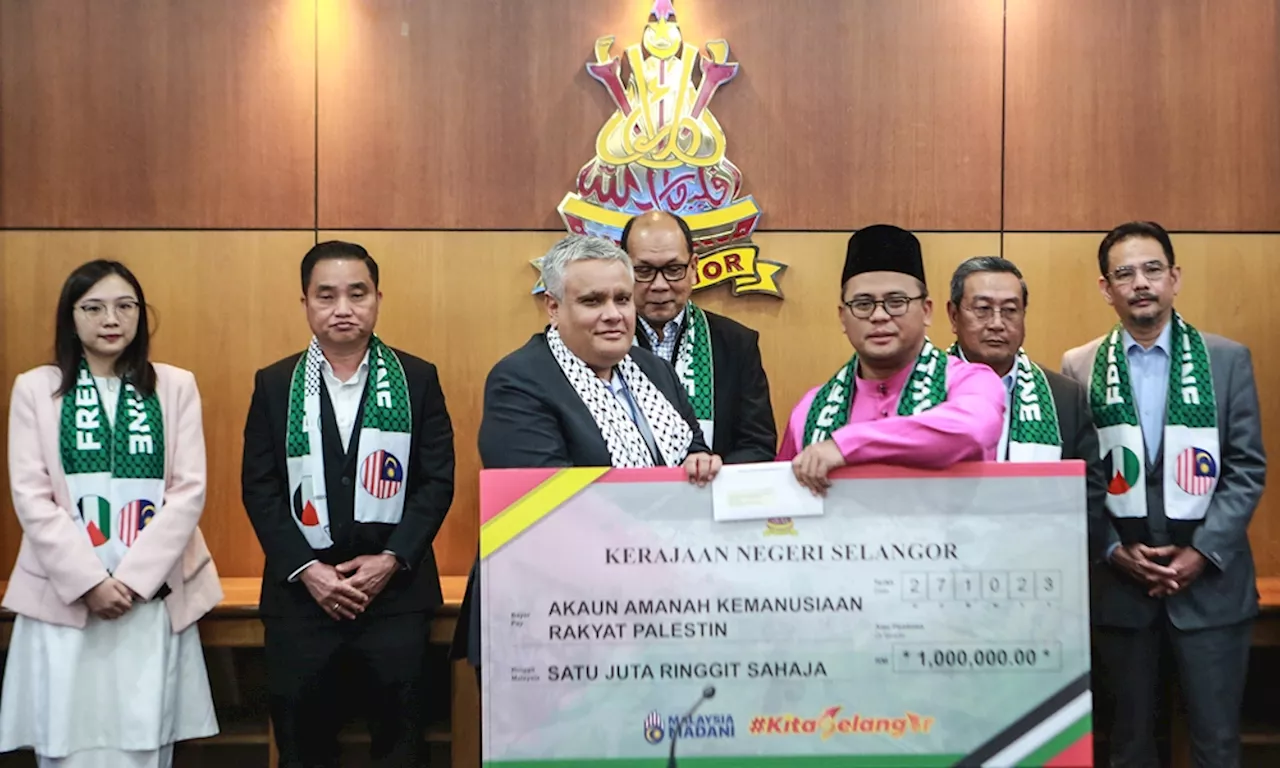 Selangor sedia kerjasama bantu penduduk Gaza