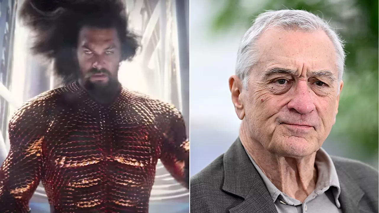 'Aquaman 2' Pushed 2 Days, Robert De Niro Film Renamed 'Alto Knights'