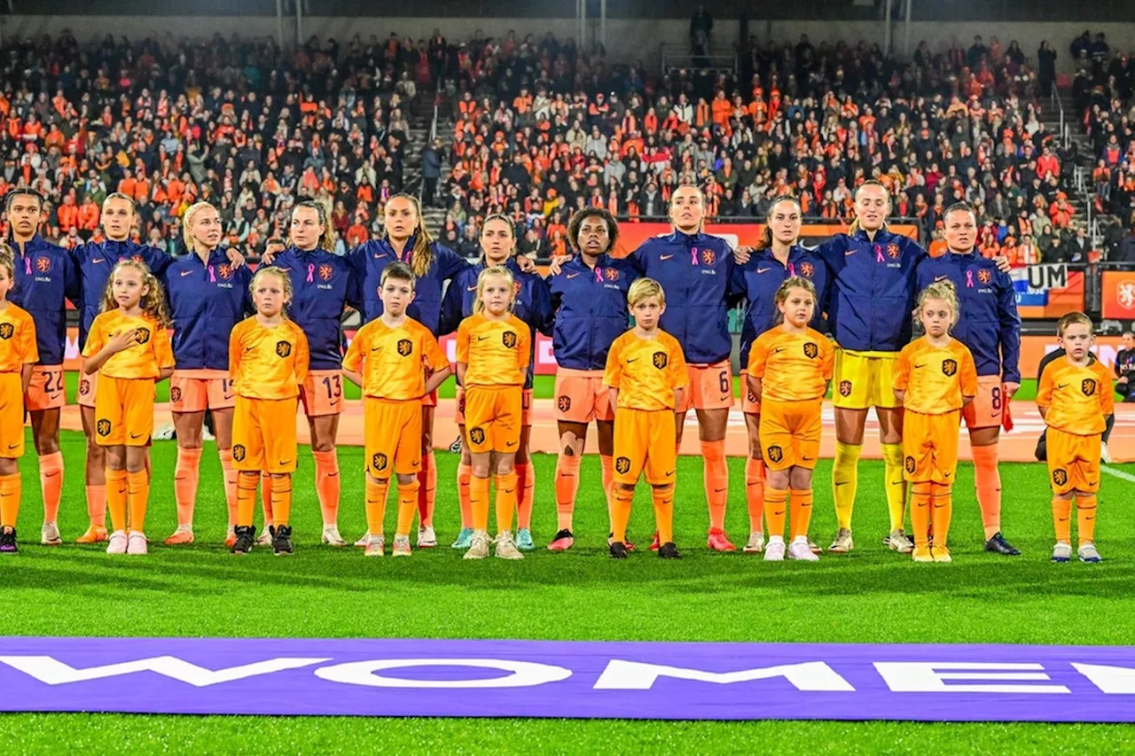 Rentree Miedema hoogtepunt bij probleemloze overwinning Oranje