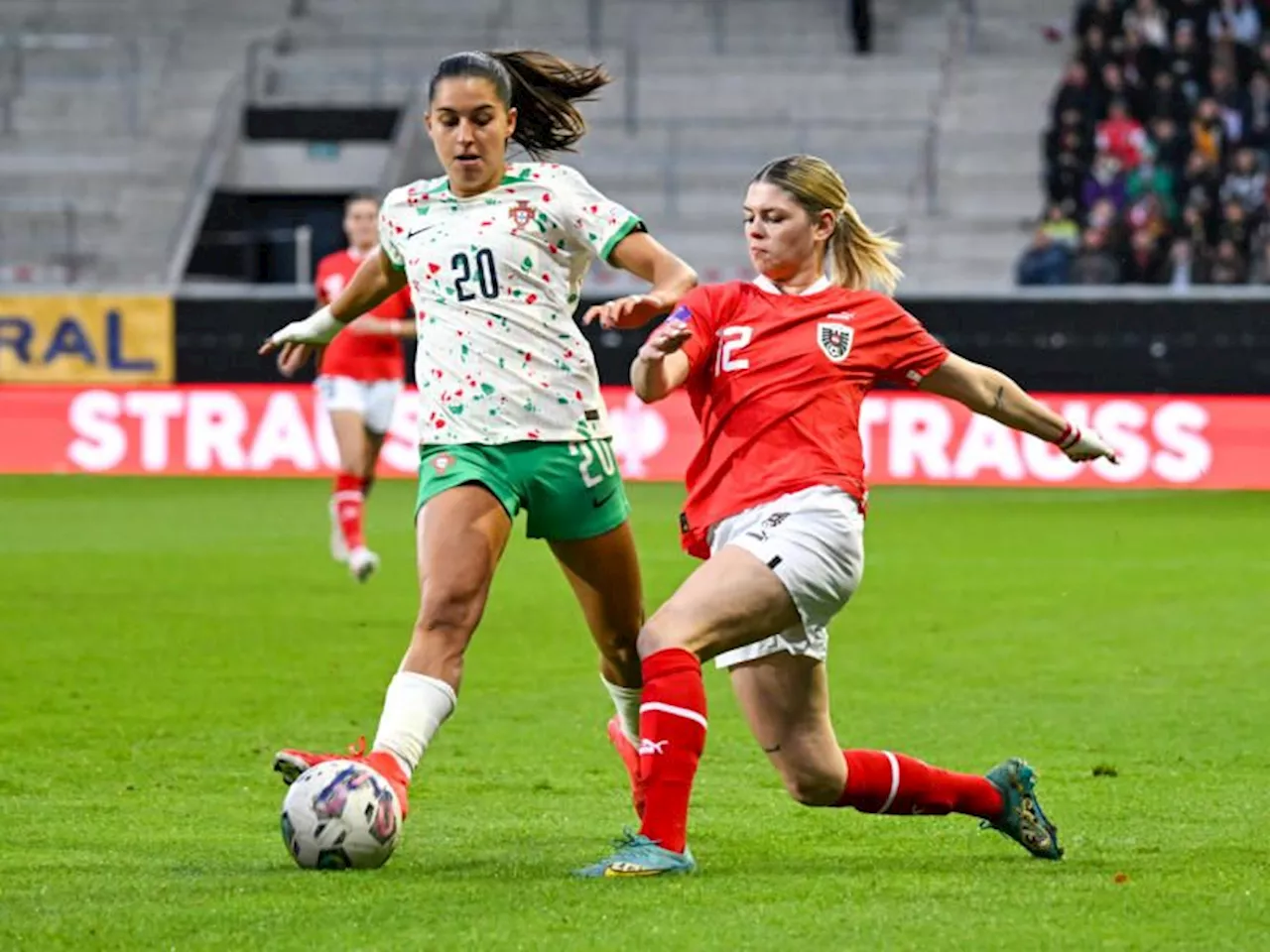 Österreich gewinnt das Nations League Spiel gegen Portugal mit 2:1