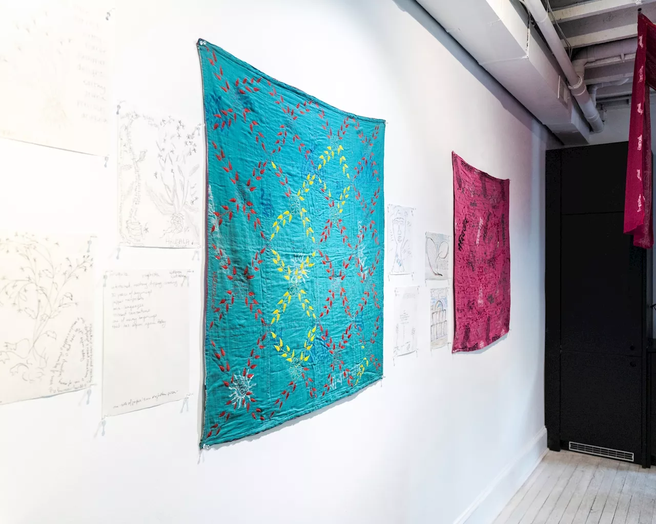 In the galleries: Stylish saris tell tales via linked cultures