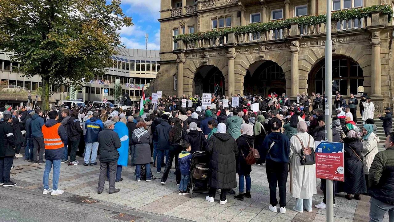 Nahost-Demos: Für Israel gingen weniger Menschen auf die Straße