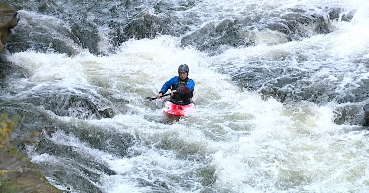 'Great' white water conditions expected to bring out kayakers in Cuyahoga Falls this weekend