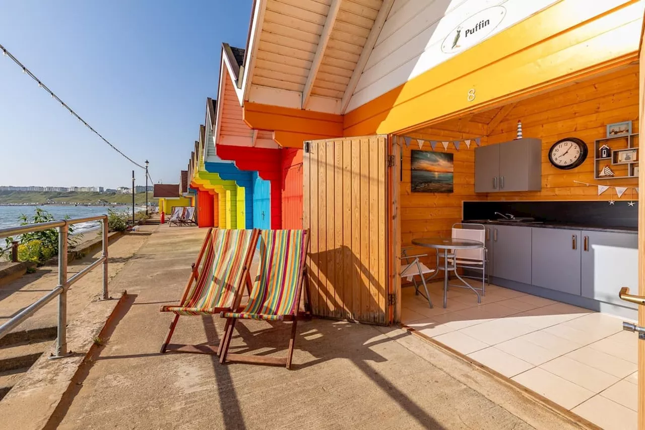 Rare opportunity to buy beach hut in Yorkshire: Find your destination heaven by the sea