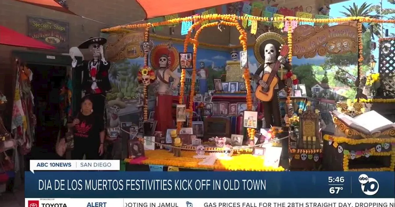 Día de Muertos festivities kick off in Old Town San Diego