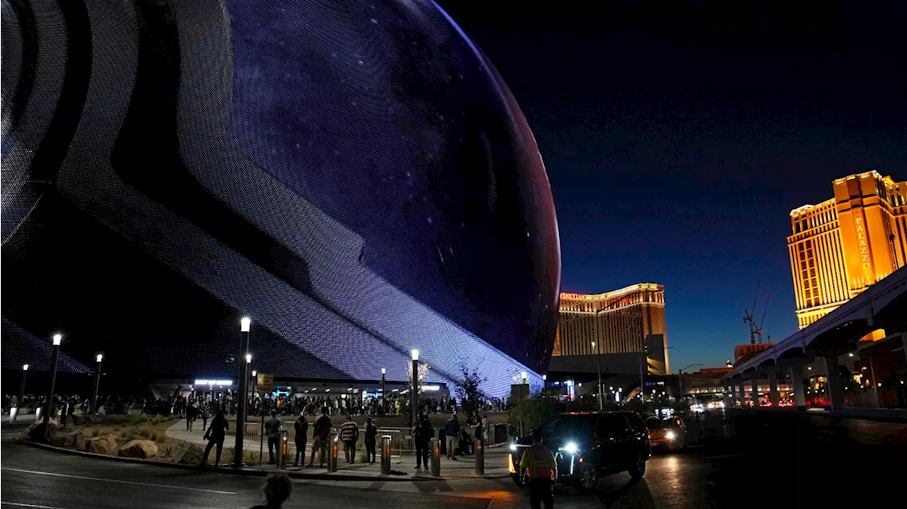 Sphere in Vegas transforms into massive baseball for World Series