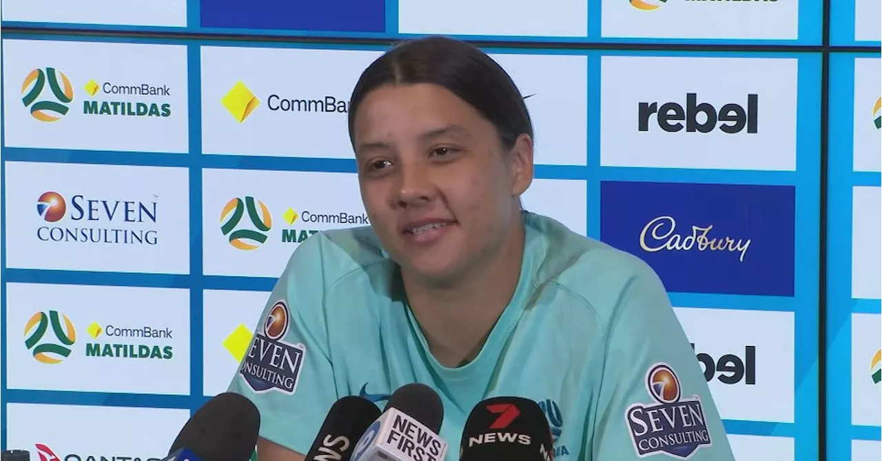 Sam Kerr credits fans as Olympic qualifier tipped to break records for women's sport