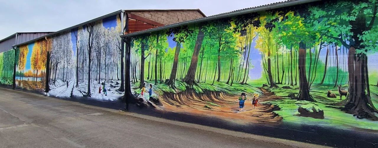 L'art urbain s'affiche fièrement dans les rues de la Baie de Somme