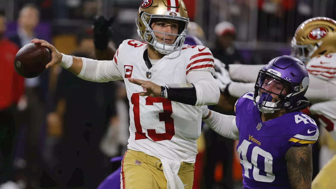 49ers QB Brock Purdy clears concussion protocol and will start against the Bengals