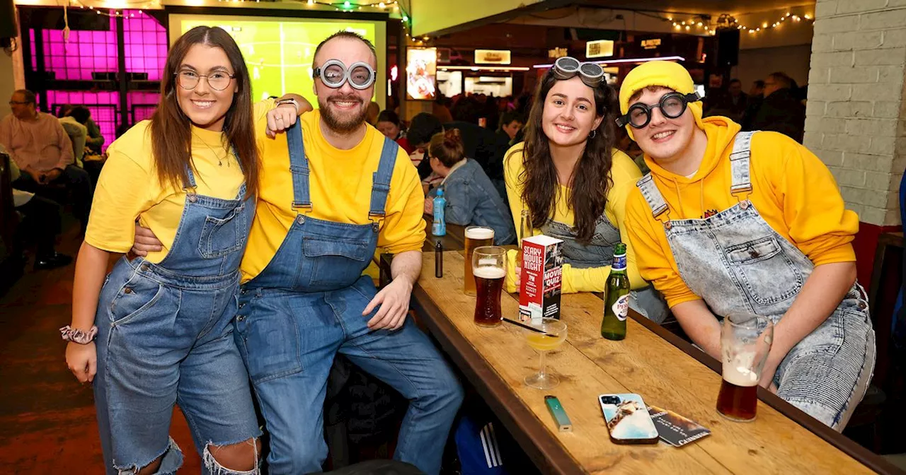 Belfast social photos as friends celebrate the Halloween weekend