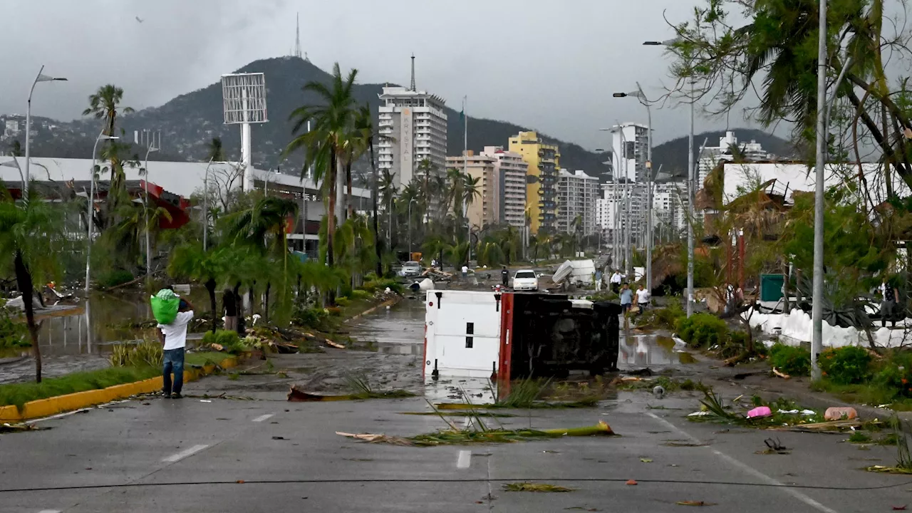 Ouragan à Acapulco : le bilan s'alourdit à 39 morts