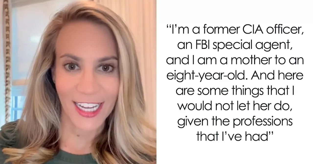 Former CIA and FBI Agent Shares 7 Things She Would Never Allow Her Child to Do