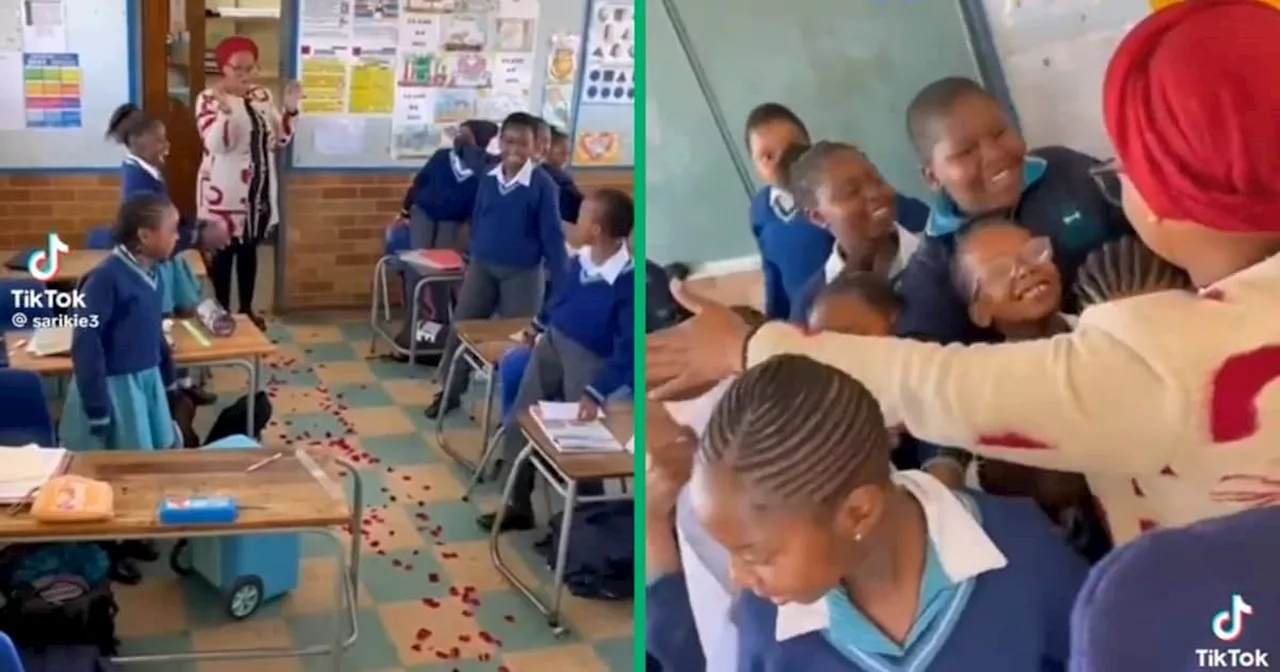 Edleen Primary School Learners Pull Heartwarming Surprise for Grieving Teacher in Viral TikTok Video