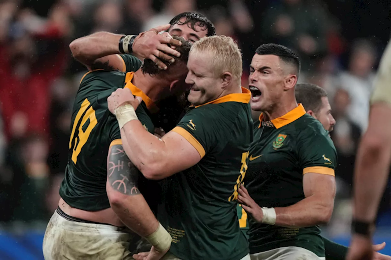 Springboks defend World Cup crown against All Blacks in rare final duel