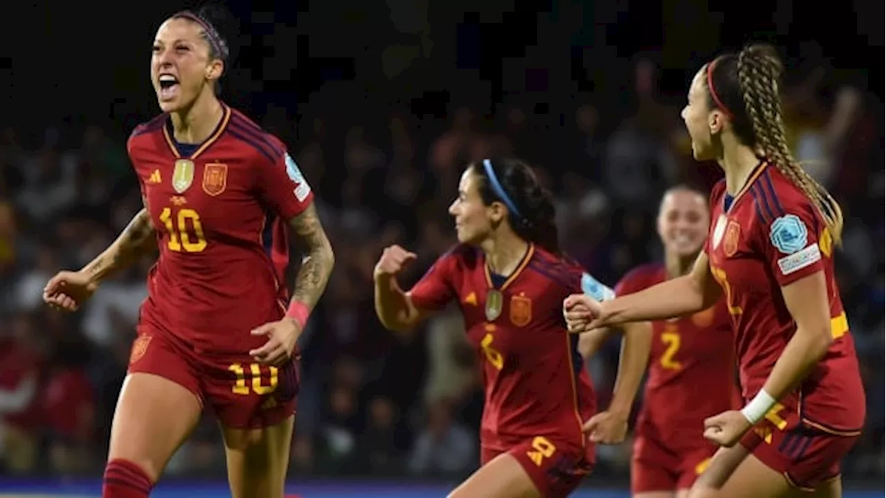 Jenni Hermoso scores late winner for Spain in first game since World Cup final