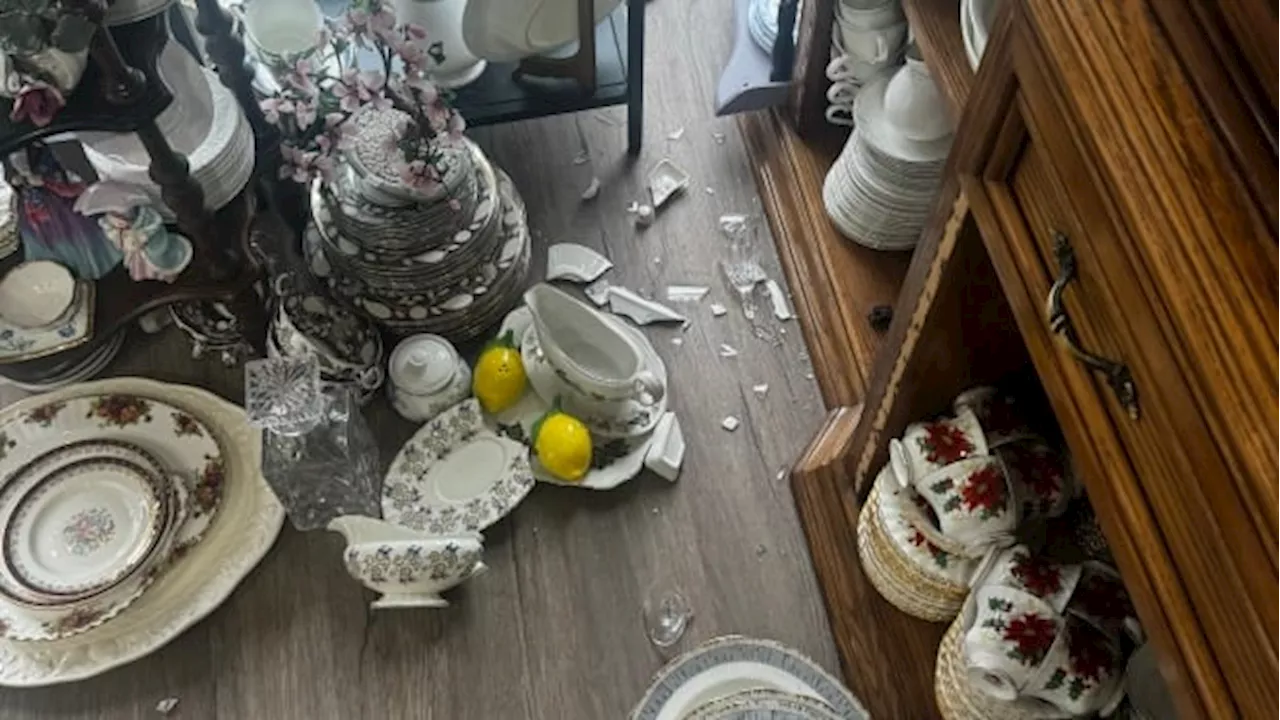 Antique China Shop Temporarily Closes Due to Roadwork