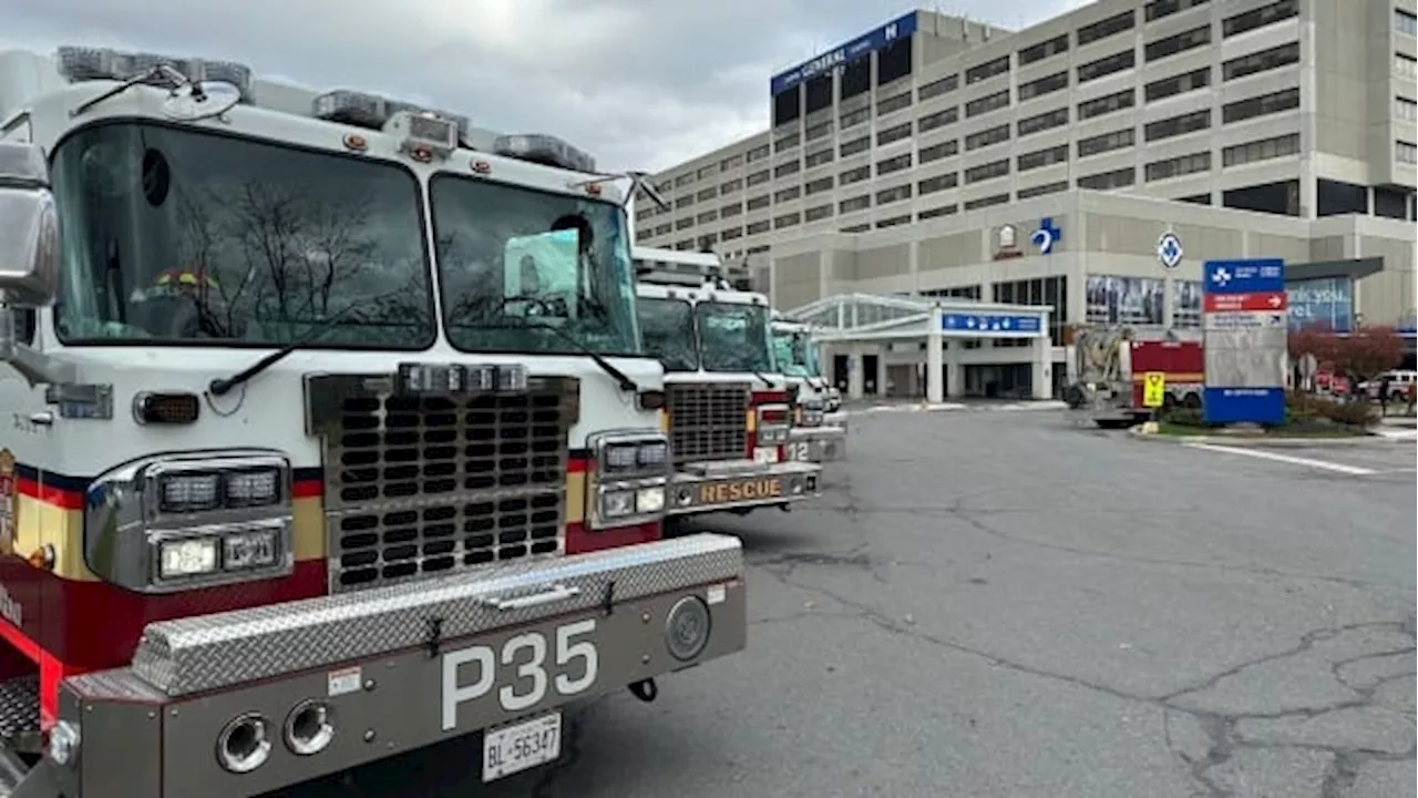 Ottawa Hospital Diverts Patients After Fire