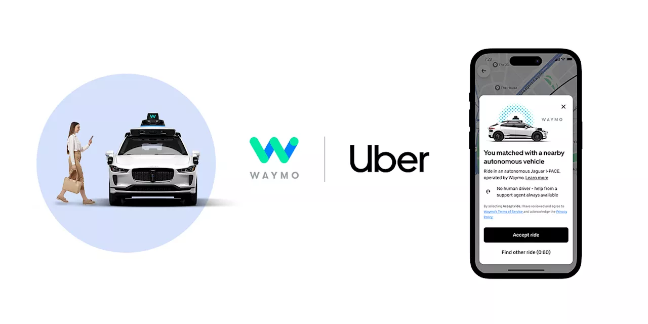 Phoenix Uber Riders Can Now Order A Waymo Robotaxi