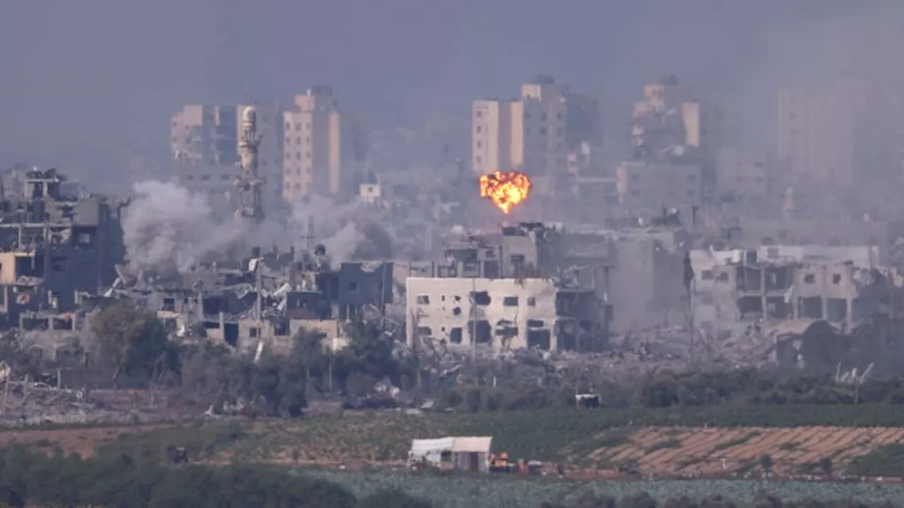 Israeli ground forces are inside Gaza as Palestinians take stock after intense overnight bombardment