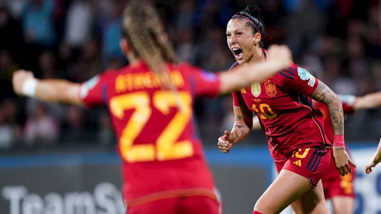 Jenni Hermoso scores the winner on triumphant Spain return after unwanted kiss