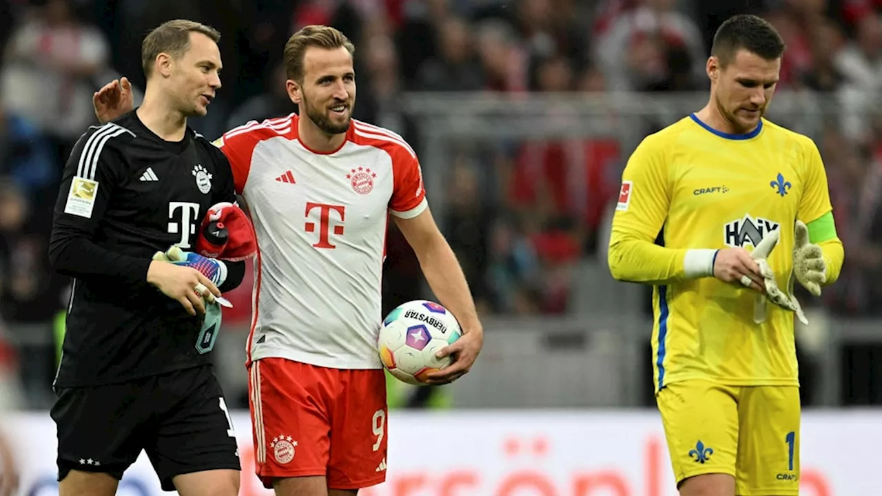 Tre röda och Kane-hattrick i Bayerns storkross