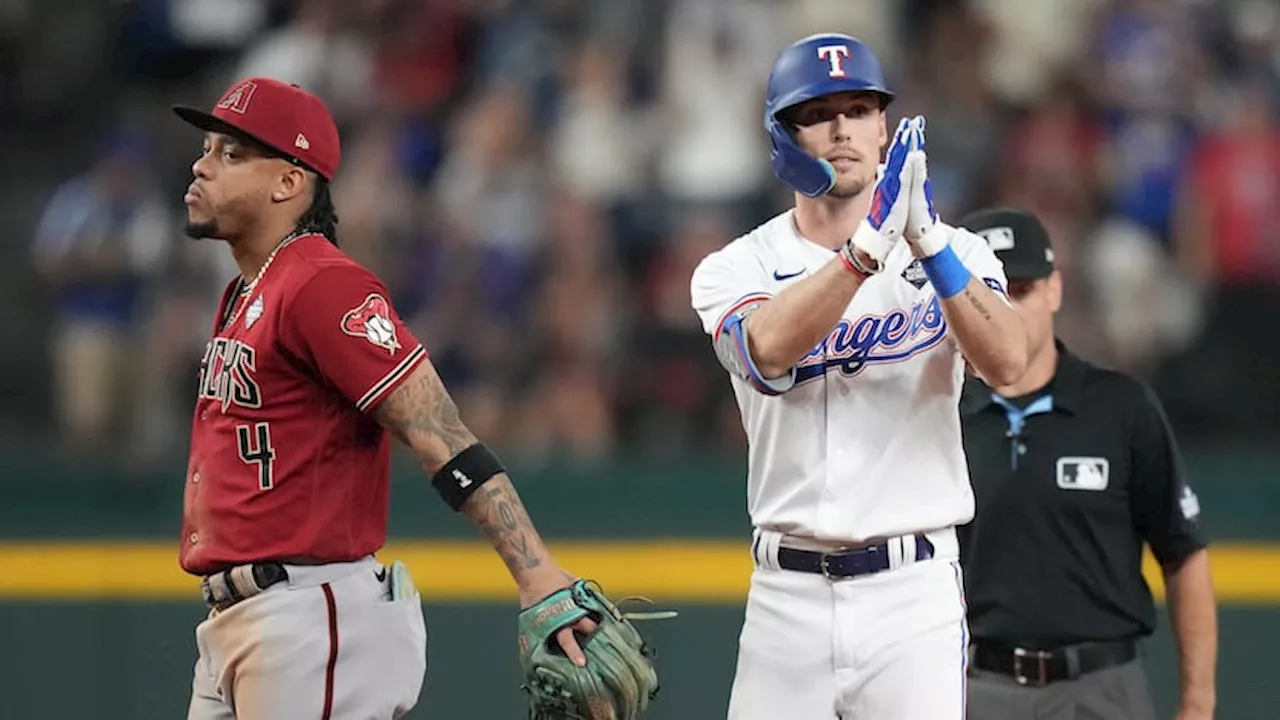 Rangers rookies Evan Carter, Josh Jung make history in World Series