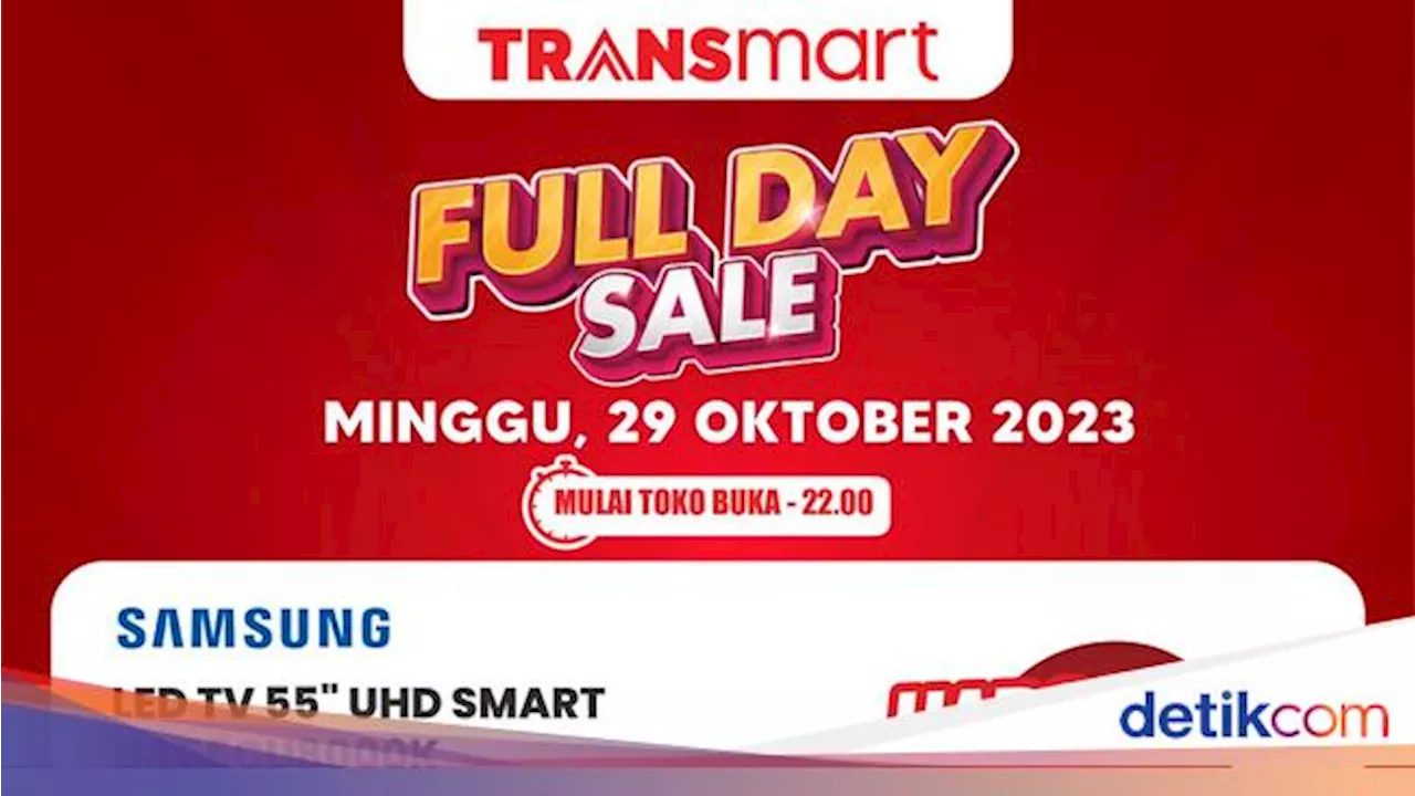 Cuma di Transmart Full Day Sale TV LED 65 Inch & 55 Inch Diskonnya Gede Banget