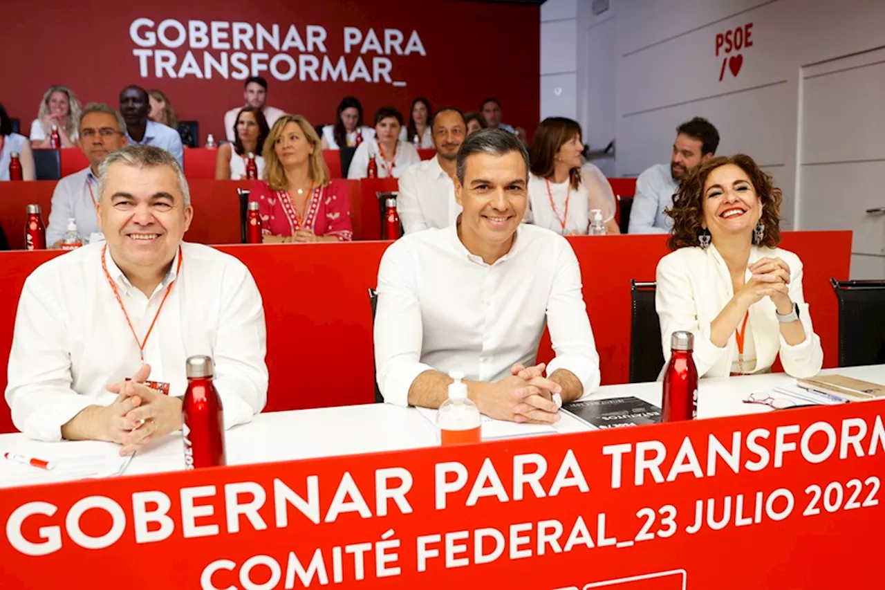 Sánchez reúne al Comité Federal del PSOE con las negociaciones de investidura de fondo