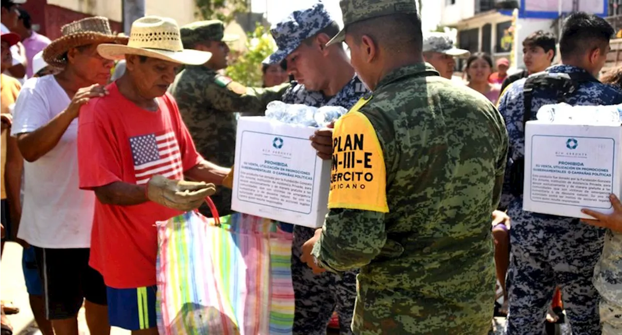 ¿Qué se sabe de la ayuda humanitaria enviada a damnificados por el huracán “Otis” en Acapulco?