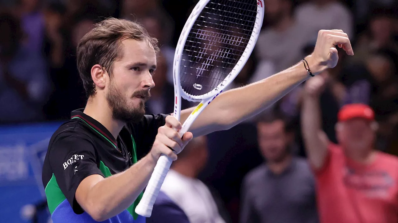 Medvedev und Sinner erreichen das Finale in Wien