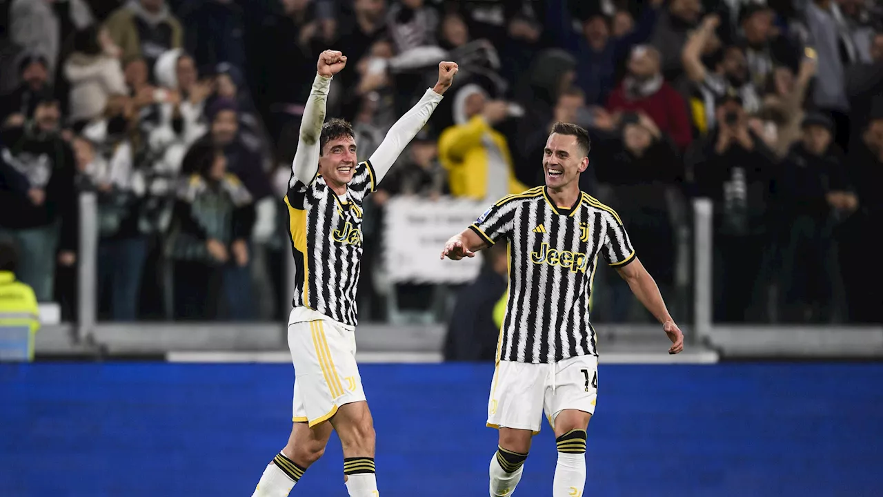 La Juventus s'impose dans les dernières minutes et prend la tête de la Serie A