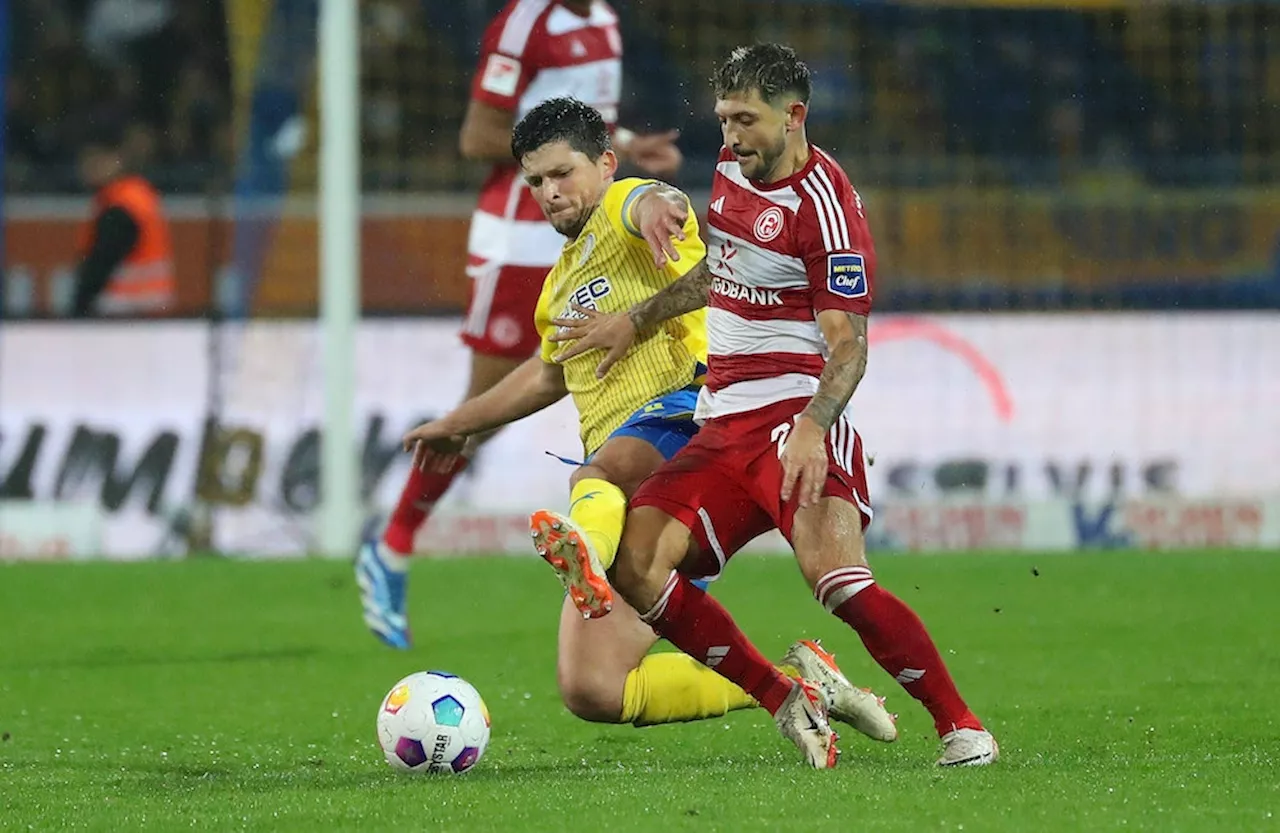 Fortuna Düsseldorf: Trio fällt für Pokal-Spiel in Unterhaching aus