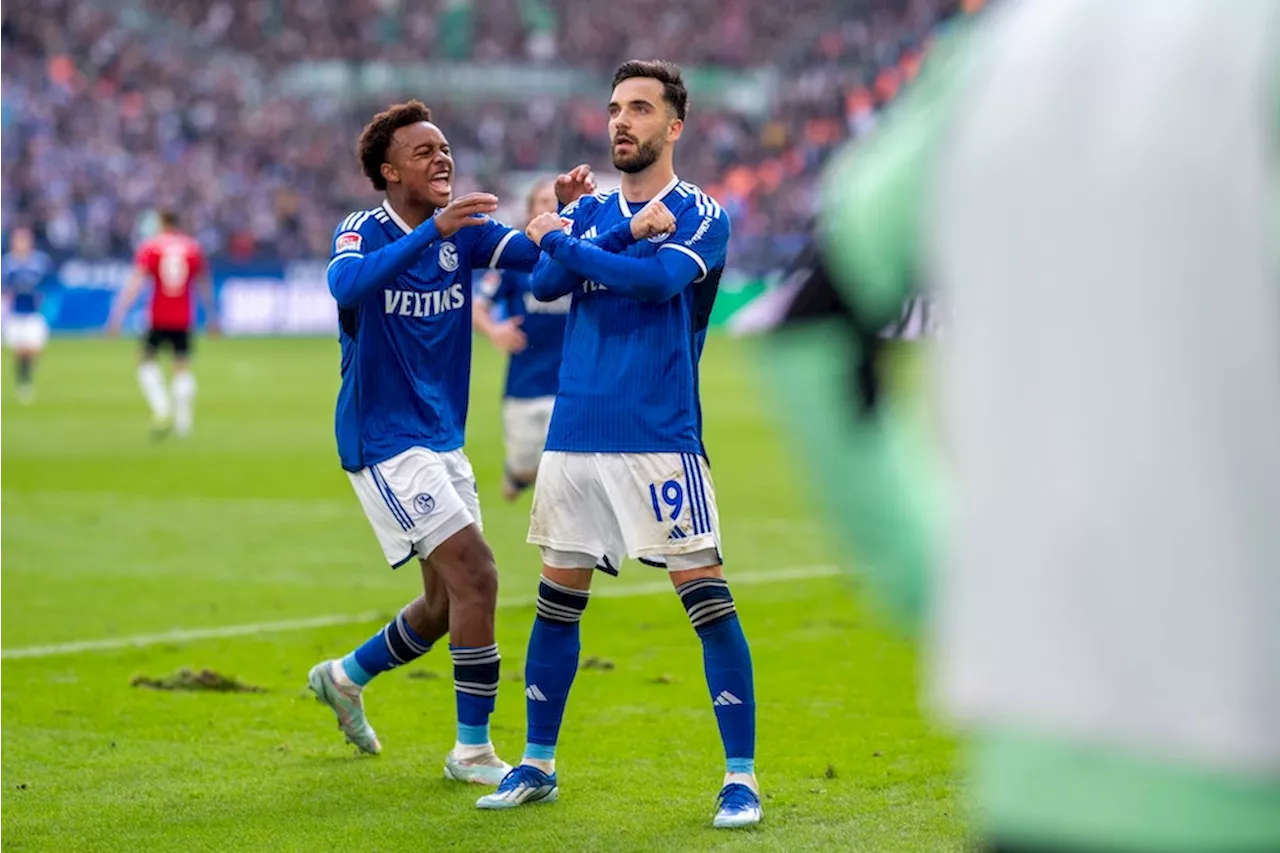 Schalke 04 gewinnt gegen Hannover 96