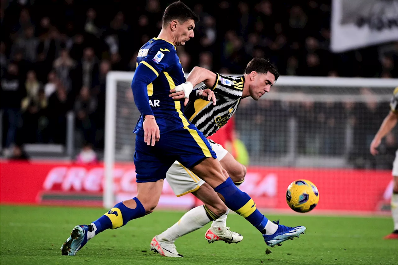 Wasteful Juve grab late win against Verona to top Serie A