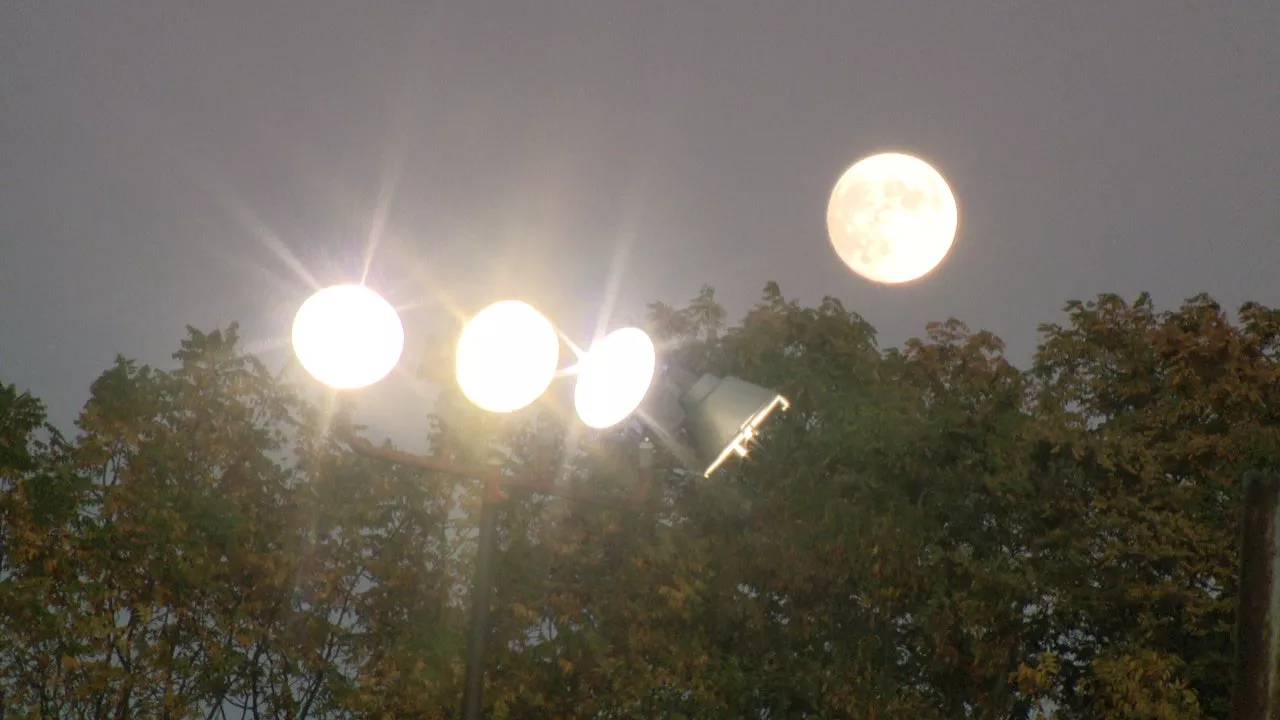 Former Eagles quarterback, mayoral candidate Cherelle Parker & more help bring lights back to stadium in Olney