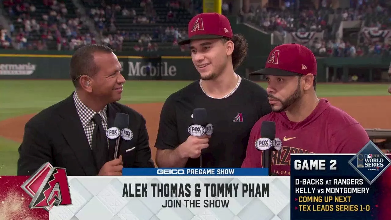 Tommy Pham on Alek Thomas & Diamondbacks bouncing back after Game 1 loss