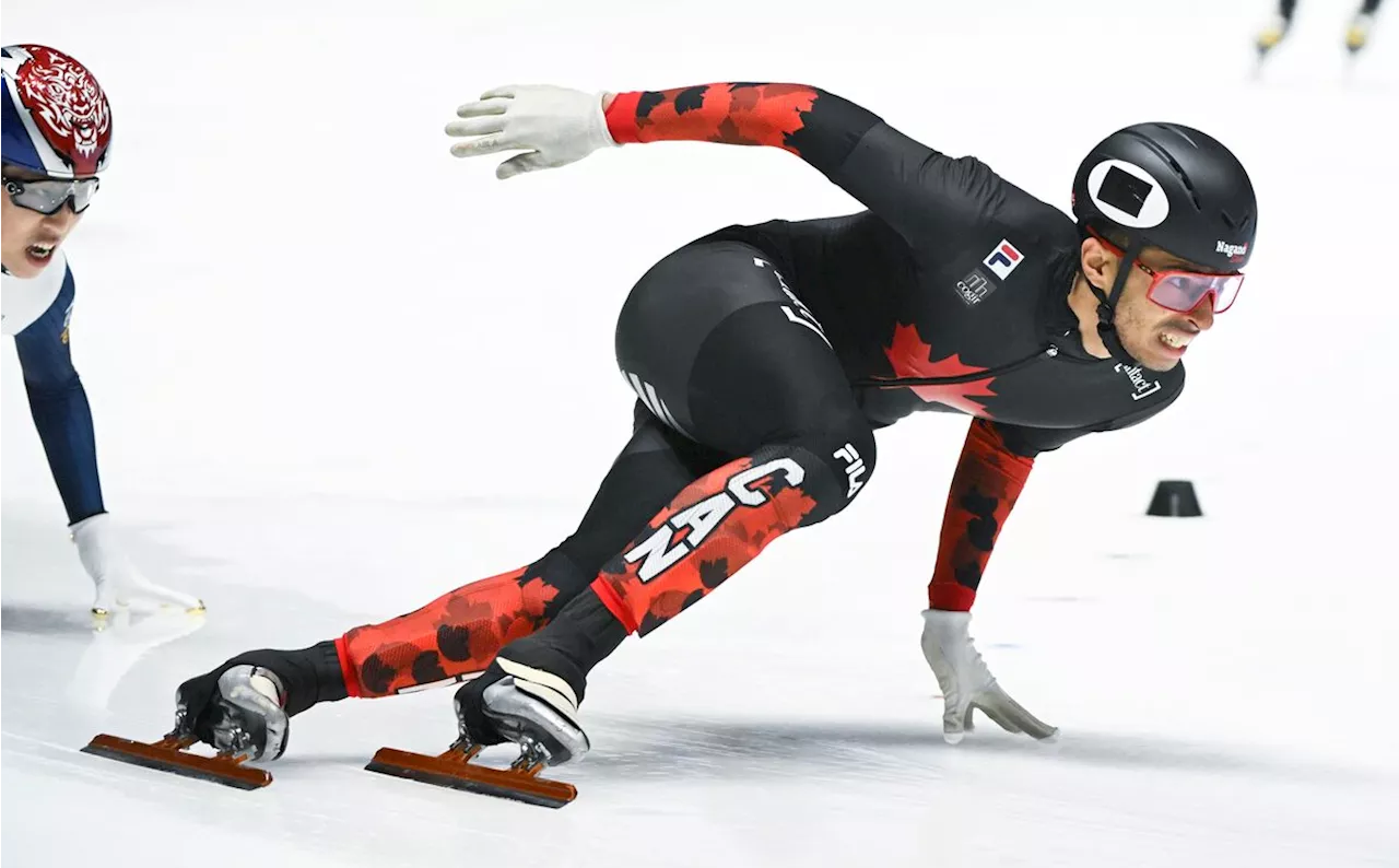 Canadian Speedskater William Dandjinou Wins Gold at ISU World Cup