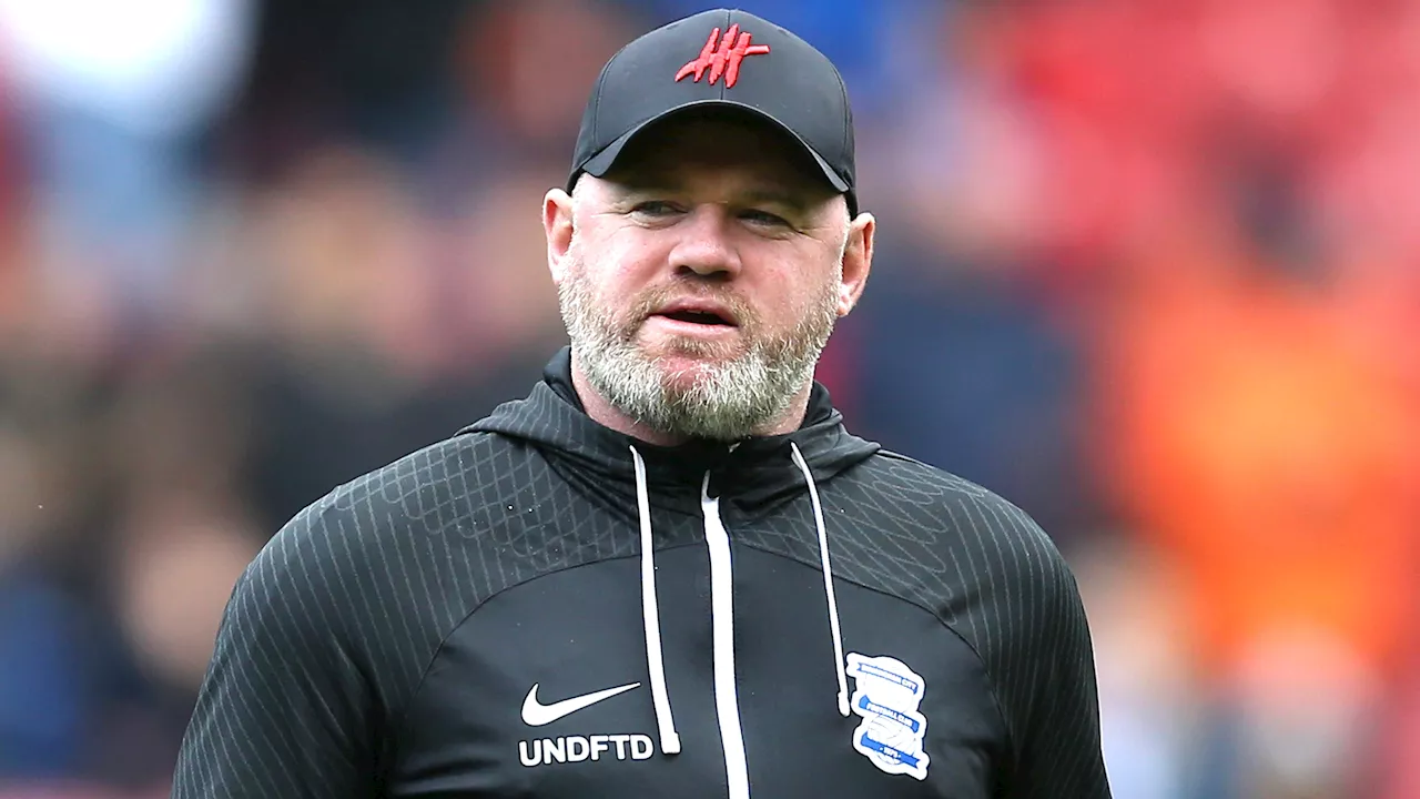 Wayne Rooney fumes after suffering third straight defeat since linking up with Tom Brady at Birmingham