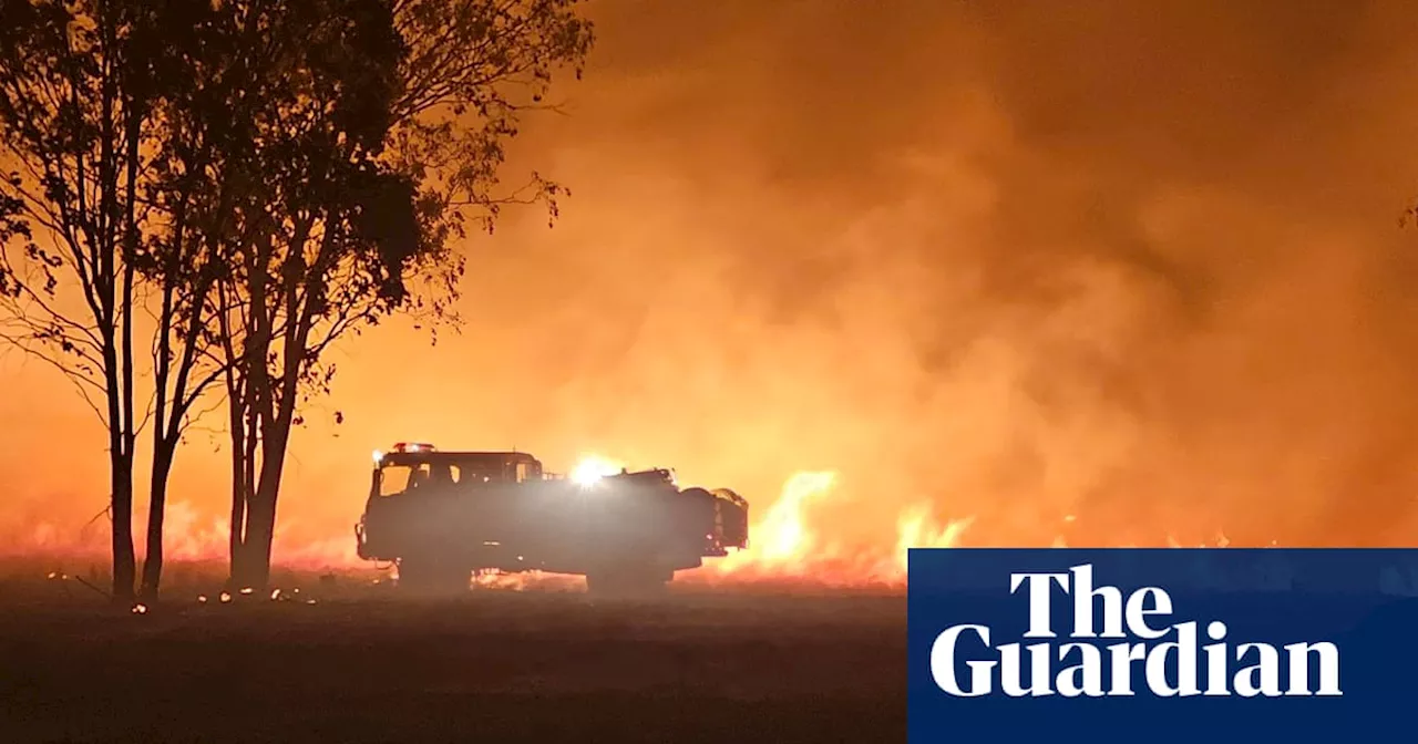 Residents evacuated in middle of the night from three fast-moving Queensland bushfires